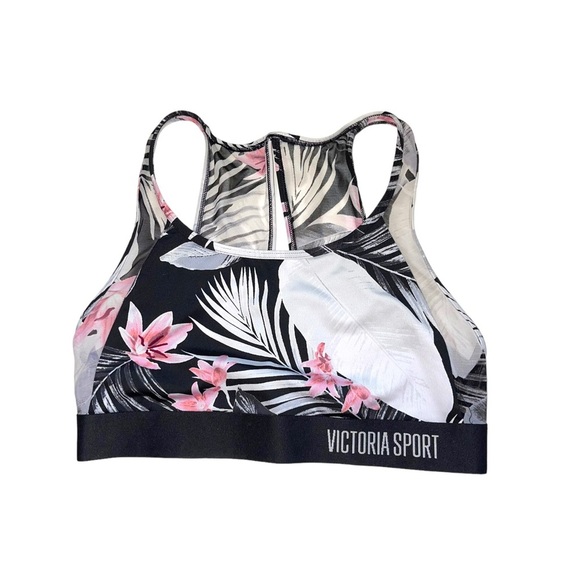 Victoria’s Secret Sport The Player Tropical Unlined Sports Bra Medium Women’s - Picture 1 of 9
